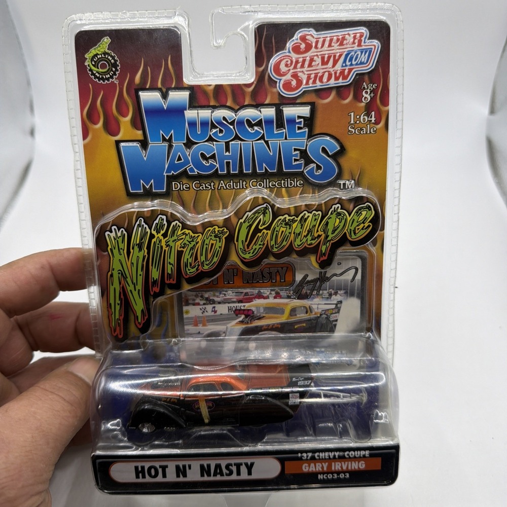 Muscle Machines Nitro Coupe Hot N' Nasty‎ '37 Chevy Coupe Gary Irving